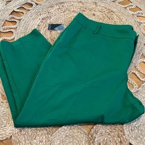 NEW ELOQUII Bright Green Pants Size 28S